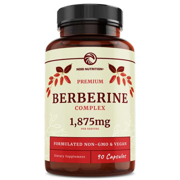 Berberine HCL 1500mg for Weight Management | Botanical Keto Inducing Berberine Supplement Nobi NutritionAu supplements
