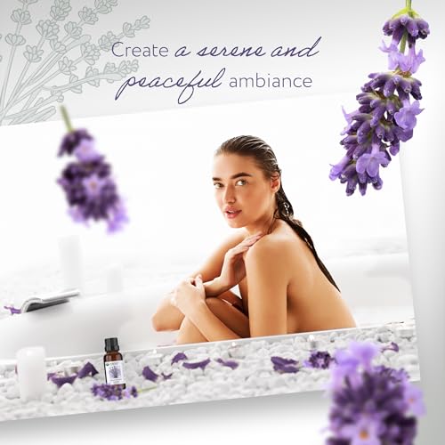 HBNO Organic Lavender Essential Oil - 1 oz (30ml) Value Size - USDA Certified Organic Lavender HBNOAu supplements