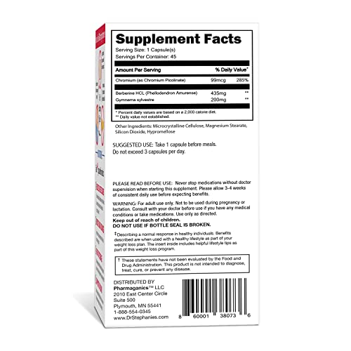 Pharmaganics Dr. Stephanie's Bundle Pack - 24 Hour Support + Carb & Sugar Blocker PharmaganicsUS supplements