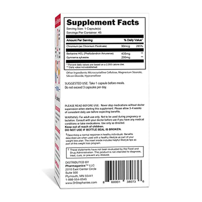 Pharmaganics Dr. Stephanie's Bundle Pack - 24 Hour Support + Carb & Sugar Blocker PharmaganicsUS supplements