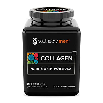 Youtheory Collagen Advanced 1, 2 and 3 Mineral Supplements for Men-290 Tablets YouTheoryAu supplements