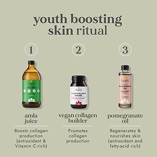 Fushi Vegan Collagen Booster, Vegan Amino Acids, with Vitamin C, E, Biotin FushiAu supplements