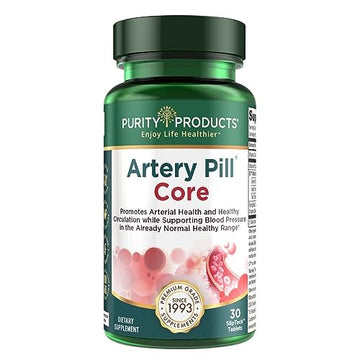 Purity Products Artery Pill Core from MK-7 Vitamin K2, Plant-Based S7 Nitric Oxide Booster Purity ProductsAu supplements