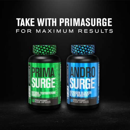 Jacked Factory Androsurge Estrogen Blocker & Testosterone Booster for Men -Grade Anti Jacked FactoryAu supplements