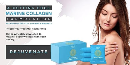 Marine Collagen Powder 10000mg with Hyaluronic Acid Biotin and Vitamin C A D3 E - Collagen Internal YouthUS supplements
