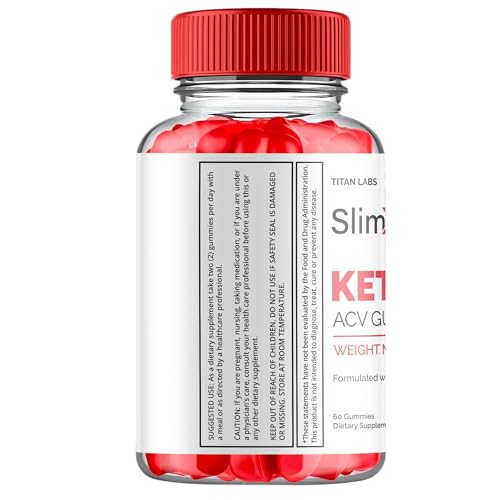 (3 Pack) SlimX Keto ACV Gummies, SlimX Keto ACV Advanced Weight Loss 1000MG Apple Titan LabsAu supplements
