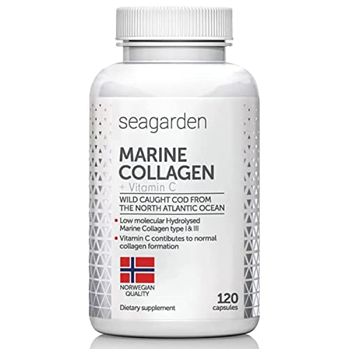 Seagarden Marine Collagen Capsules + Vitamin C | Collagen Peptides (Type I & III) SEAGARDENAu supplements