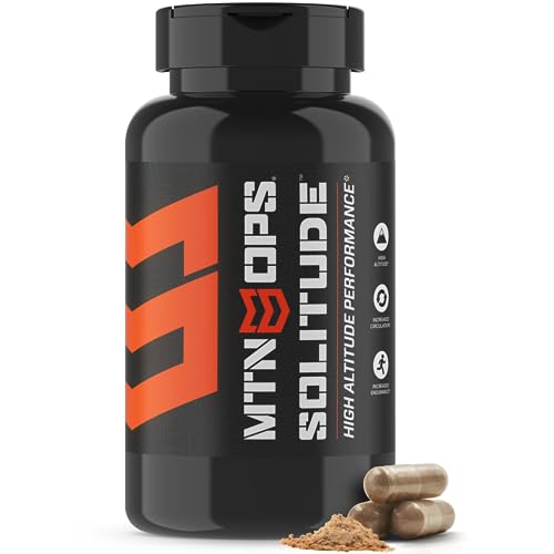 MTN OPS Solitude High-Altitude Performance Supplement (25 Servings), Black, One Size MTN OPSUS supplements
