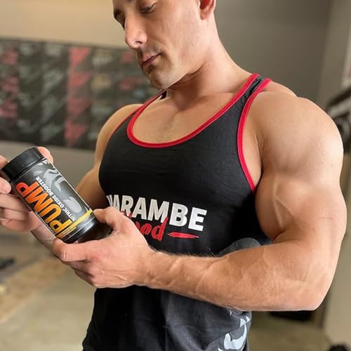 Harambe Pump - Nitric Oxide Supplement with Nitrosigine, S7, and BioPerine - Best Pre Harambe BloodAu supplements
