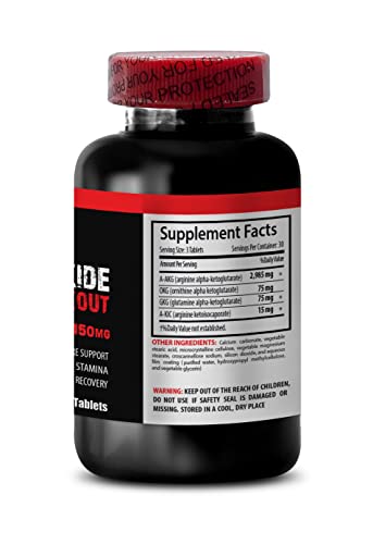 Nitric Oxide powder with L-arginine and L-glutamine - Nitric Oxide Pre-Workout Booster VIP VITAMINSUS supplements