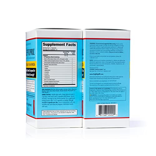 GENERIX LABORATORIES Leptopril- Dietary Supplement and Acute Metabolic Regulator Basic ResearchAu supplements
