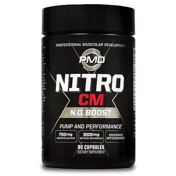 PMD Sports Nitro cm - Nitric Oxide with Agmatine Pre Workout Supplement - Muscle PMDAu supplements