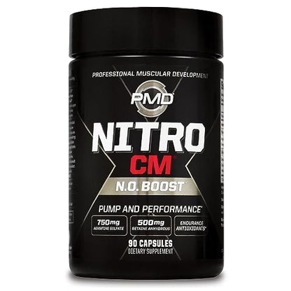 PMD Sports Nitro cm - Nitric Oxide with Agmatine Pre Workout Supplement - Muscle PMDUS supplements
