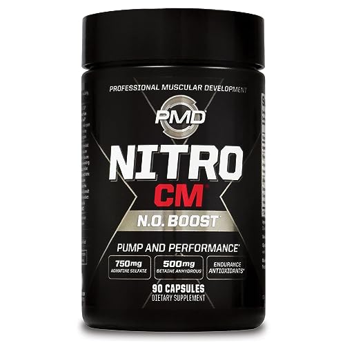 PMD Sports Nitro cm - Nitric Oxide with Agmatine Pre Workout Supplement - Muscle PMDAu supplements