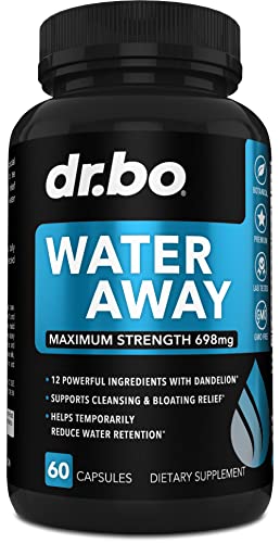 Water Pills Diuretics for Water Retention - Natural Water Away Pills Herbal Diuretic Supplements DR. BOUS supplements
