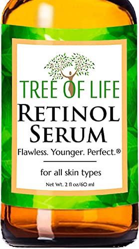 Tree of Life Retinol Serum for Face w/Hydrating Hyaluronic Acid for Wrinkle Soothing Tree of Life BeautyAu supplements