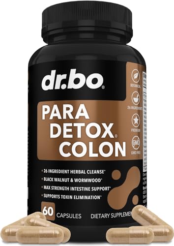 Colon Cleanse Pills Body Detox - Intestinal Guard Cleanser for Stomach - Natural Weight DR. BOUS supplements