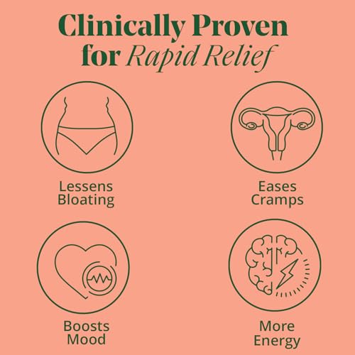 PMS & Period Relief - Menstrual Cramp Relief: No More Period Cramps, Mood Swings, or Bloating SemaineAu supplements