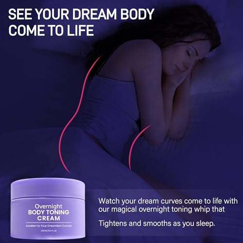 Belly Firming Cream, Overnight Toning Body Cream - Skin Tightening & Cellulite Cream COSINGKINUS supplements