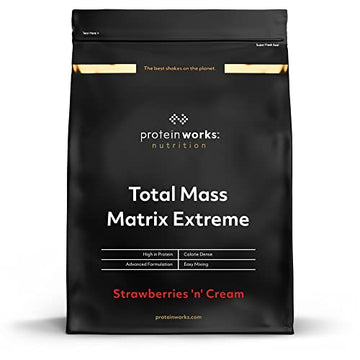 Protein Works - Total Mass Matrix Extreme Mass Gainer | High Calorie Protein Powder Protein WorksAu supplements