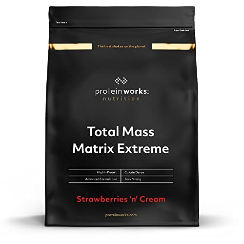 Protein Works - Total Mass Matrix Extreme Mass Gainer | High Calorie Protein Powder Protein WorksAu supplements