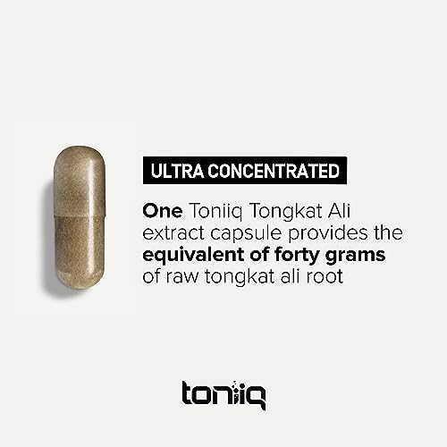 Tongkat Ali 40,000MG 200:1 Longjack for Men Extra Strength Ultra Concentrated Tongkat ToniiqUS supplements