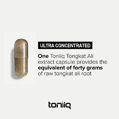 Tongkat Ali 40,000MG 200:1 Longjack for Men Extra Strength Ultra Concentrated Tongkat ToniiqUS supplements