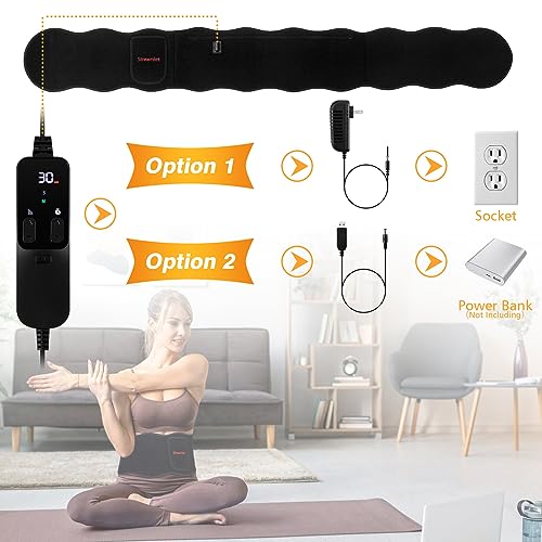 Streamlet Red Light Therapy Belt, 120 LED Combo 660nm 850nm Wearable Red Light Therapy StreamletAu supplements