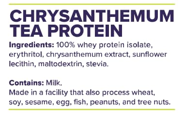 FitBites Whey Protein Isolate (Chrysanthemum Tea) FitBitesUS supplements