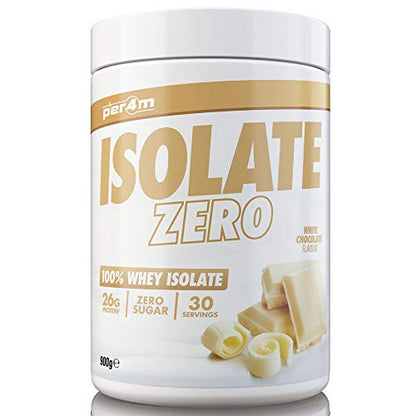 Per4m ISOLATE Zero | 30 Servings of High Protein Isolate Shake with Amino Acids per4mUS supplements