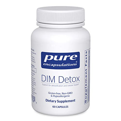 Pure Encapsulations DIM Detox | Supplement Support for Detoxification and Cellular Pure EncapsulationsUS supplements