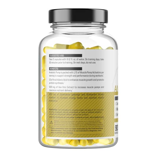 Anabolic Pump, Advanced Pump Formula, Increase Muscle Pumps, Maximize Nutrient Anabolic WarfareAu supplements