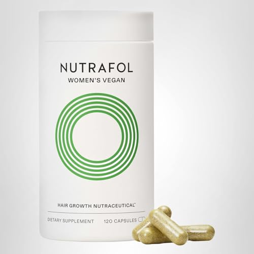 Nutrafol Women's Hair Growth Supplements, For Women 18-44 Years Old, Clinically Tested for Visibly Thicker, Stronger Hair, 100% Vegan Ingredients, NutrafolUS supplements