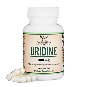 Uridine Monophosphate - Third Party Tested (Choline Enhancer, Beginner Nootropic) Double Wood SupplementsUS supplements