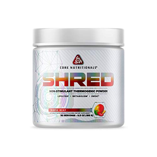 Core Nutritionals Platinum Shred Non-Stimulant, Fat Burning, Thermogenic Powder with 1G Core NutritionalsUS supplements