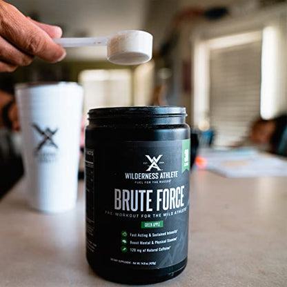 Wilderness Athlete - Brute Force Pre-Workout | Best Pre Workout Powder for Women & Men Wilderness AthleteUS supplements