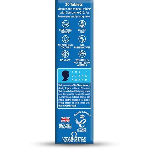 Wellteen by Vitabiotics Him Tablets x 30 WellteenAu supplements