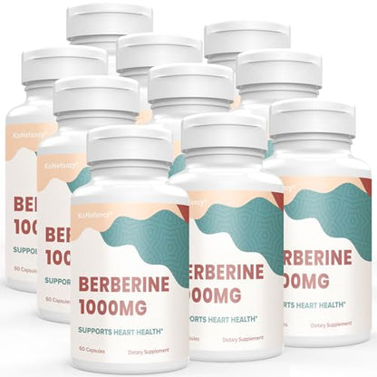 KoNefancy Berberine HCL Supplement 1000mg, High Absorption Berberine Plus Vegan Cap KoNefancyUS supplements