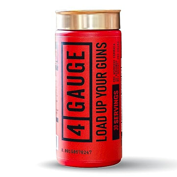 4 Gauge Natural Preworkout Without The Jitters | 30 Servings | Nitric Oxide Booster 4 GaugeAu supplements