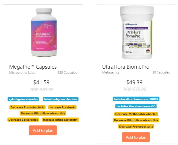 Biomesight Gut Microbiome Test Kit — US Lab, 1-2 Week Results — Personalized Food & Supplement Recommendations — 43 Gut Health Scores, Up to 3,000 Microbes — At-Home Gut Health Test BiomesightAu supplements