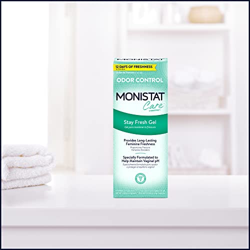 Monistat Stay Fresh Gel, Odor Eliminating Gel for Feminine Care, Fragrance Free Vaginal Gel, Prefilled MonistatAu supplements