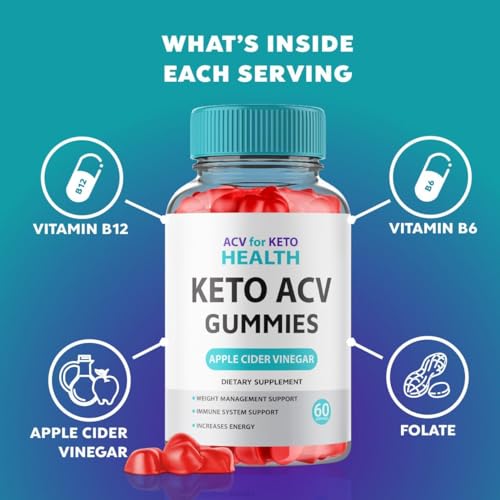 (3 Pack) ACV for Keto Health - Premium Apple Cider Vinegar Gummies – Natural Detox Hidden ElixirUS supplements