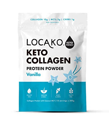 Locako Keto Collagen Vanilla Protein Powder LOCAKOAu supplements