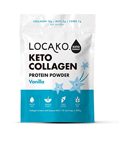 Locako Keto Collagen Vanilla Protein Powder LOCAKOUS supplements