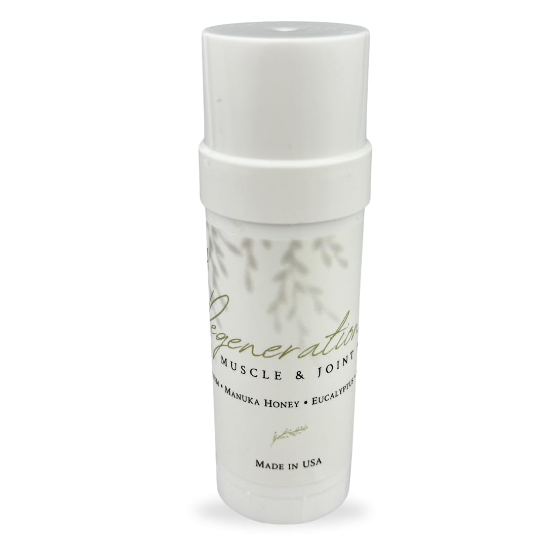 KANU Regeneration Muscle and Joint Soothing Balm Proprietary Blend of Magnesium, Manuka Honey, Eucalyptus & Menthol - Maximum Strength Formula for Aches- All Natural Ingredients-Made in The USA KANUAu supplements