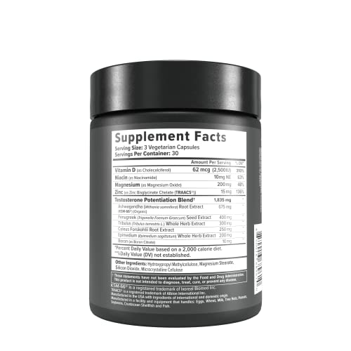InnoSupps : T-Drive | Testosterone Booster | Amplify Muscle Growth | KSM-66 Ashwagand InnoSuppsUS supplements