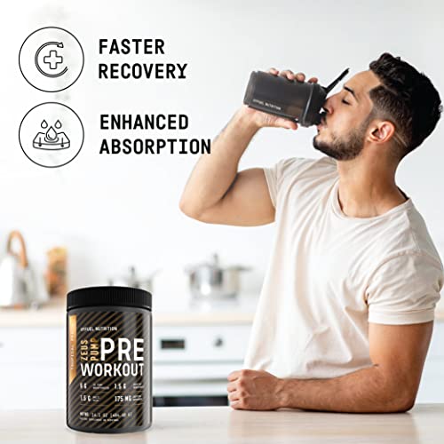 Hyfuel Nutrition Zeus Pump Pre Workout - Pump Focus Energy Power - 3D Pump Breakthrough Hyfuel NutritionAu supplements