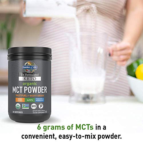 Garden of Life Dr. Formulated Keto Organic MCT Powder - 30 Servings, 6g MCTs Garden of LifeAu supplements