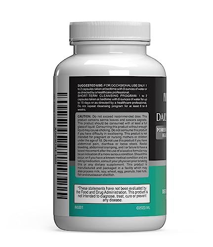 IVL - Daily Cleanse Herbal Colon Health Formula - Detoxification, Probiotic, Digestive Support IVLAu supplements