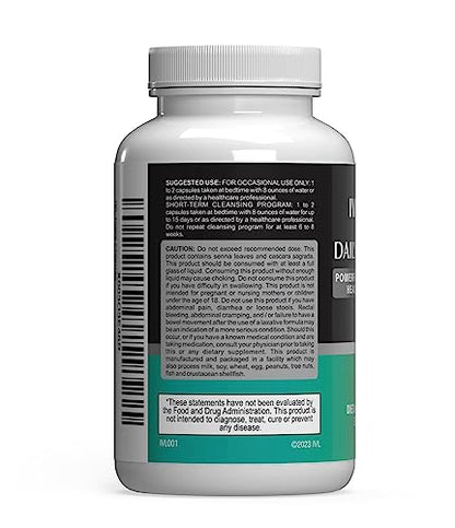 IVL - Daily Cleanse Herbal Colon Health Formula - Detoxification, Probiotic, Digestive Support IVLUS supplements